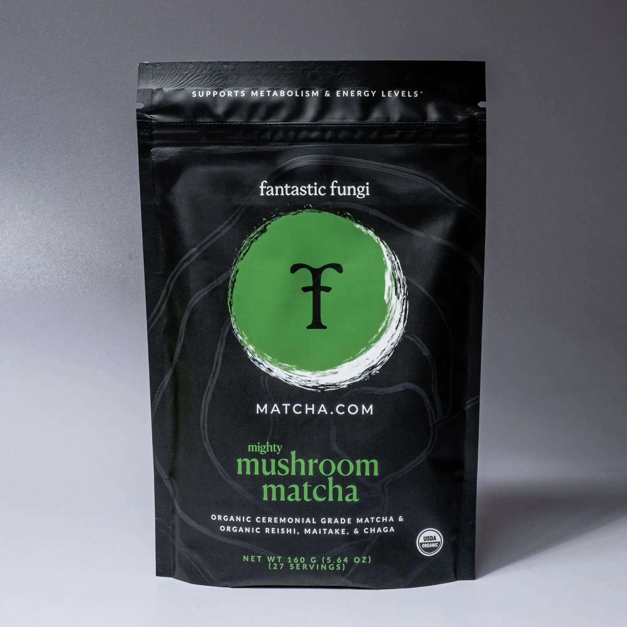 Mighty Mushroom Matcha Latte (Fantastic Fungi)