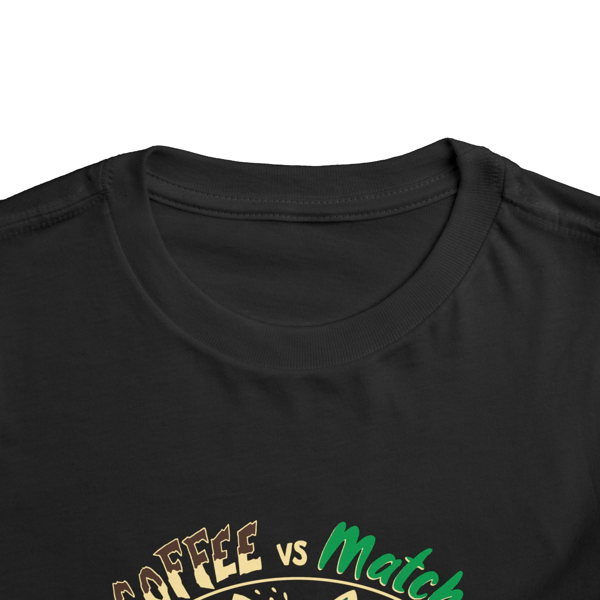Coffee vs Matcha Toddler Tee