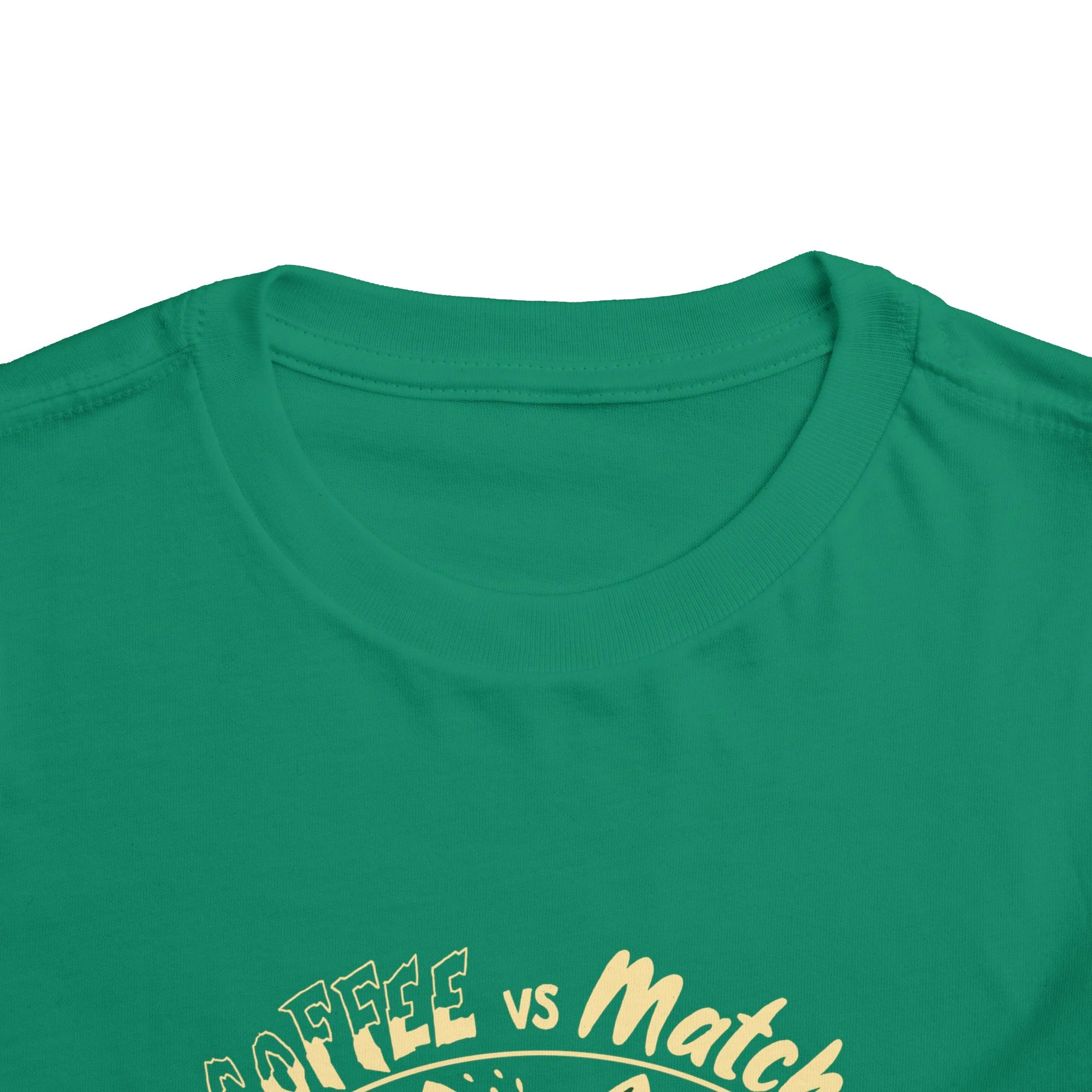 Coffee vs Matcha Toddler Tee