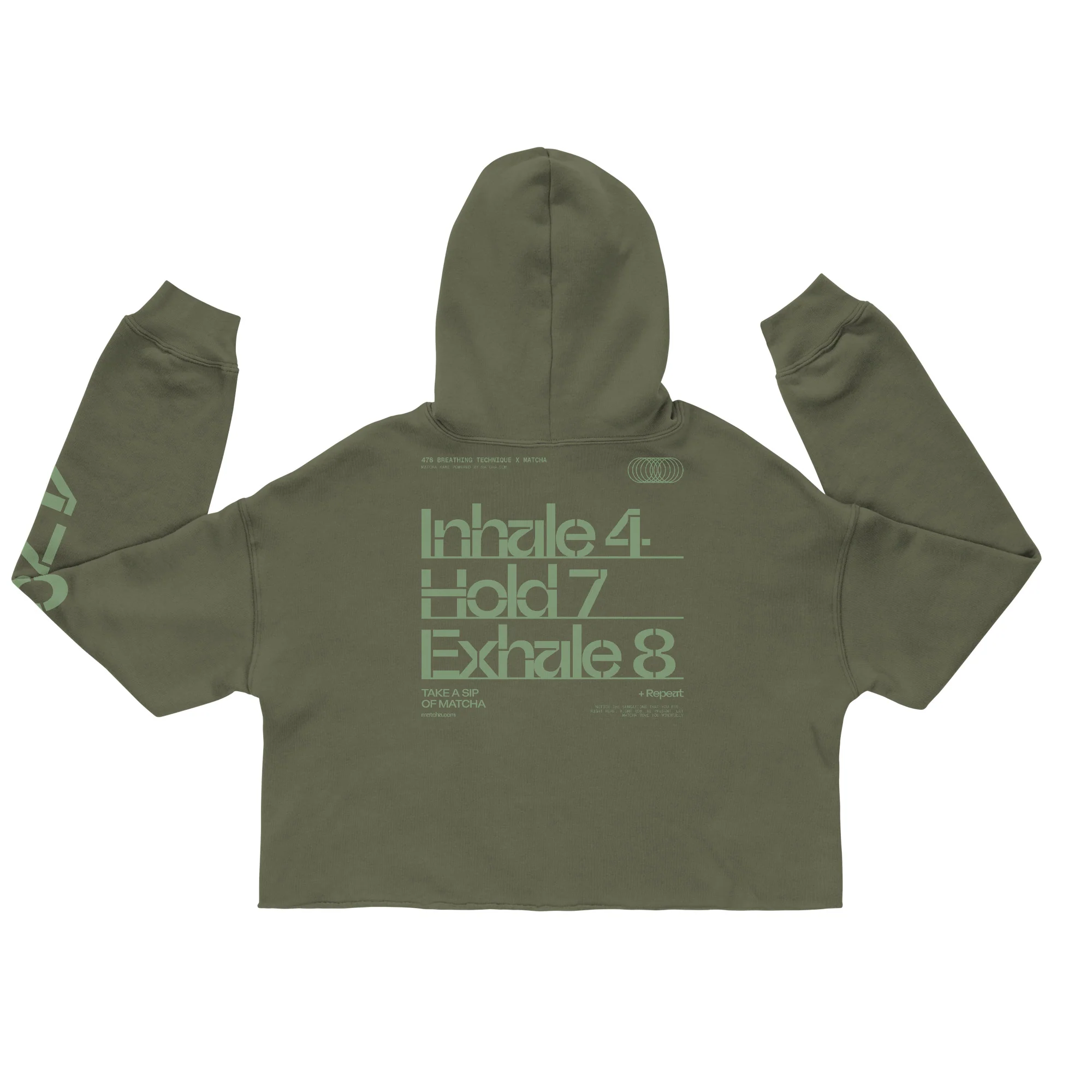 Cropped 4-7-8 Hoodie