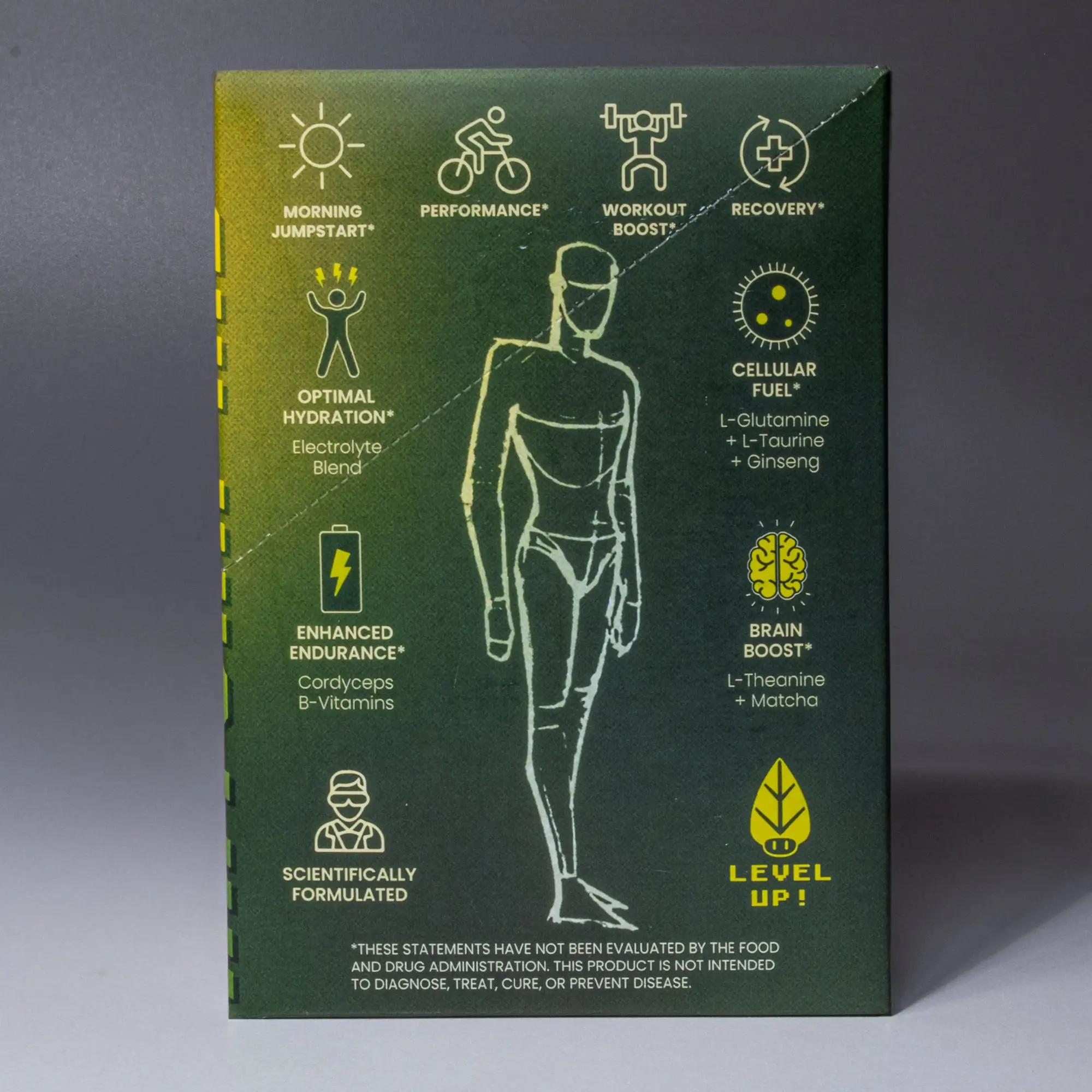 MATCHA-AID™ Hydration Sticks (Electrolytes + Adaptogens)