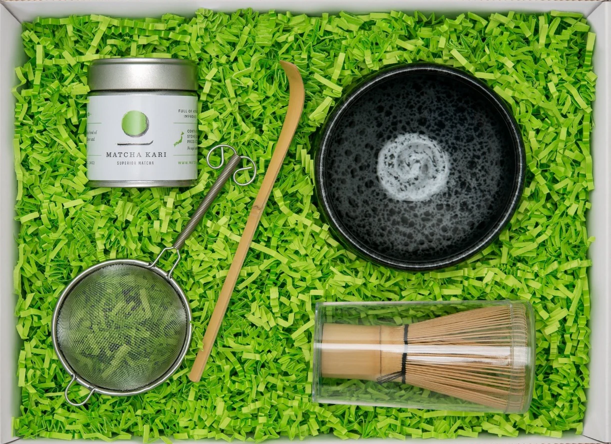 Matcha Starter Kit | Ceremonial Matcha Set with Tools