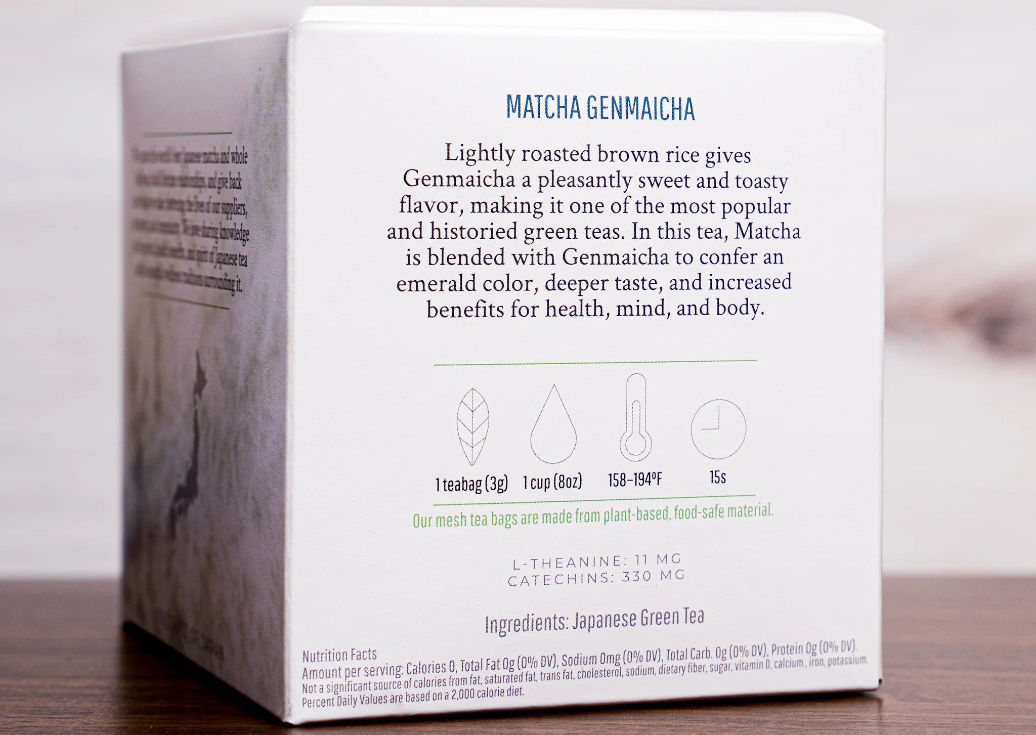 Matcha Genmaicha Tea Bags