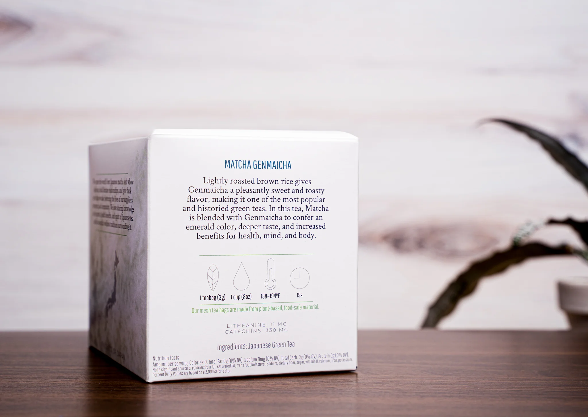 Matcha Genmaicha Tea Bags