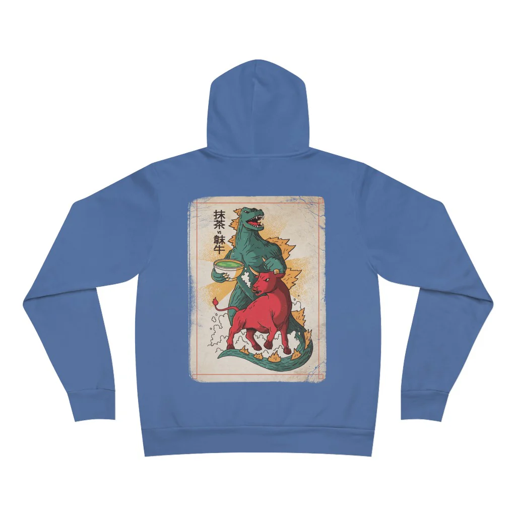 Matcha vs. Bull of Red Color Hoodie