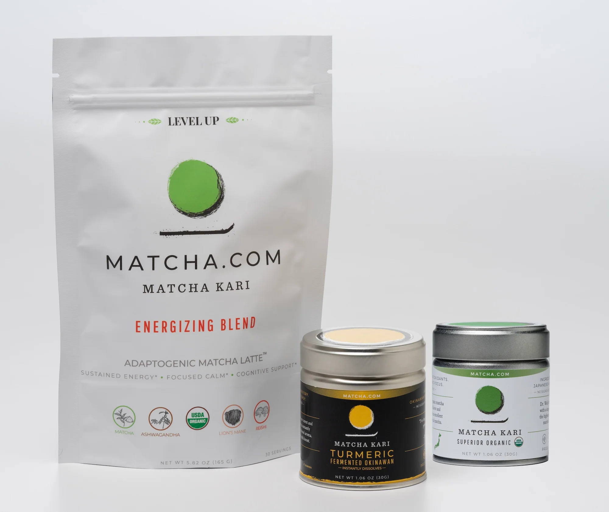 Adaptogen Wellness Bundle | Organic Matcha & Turmeric Tea