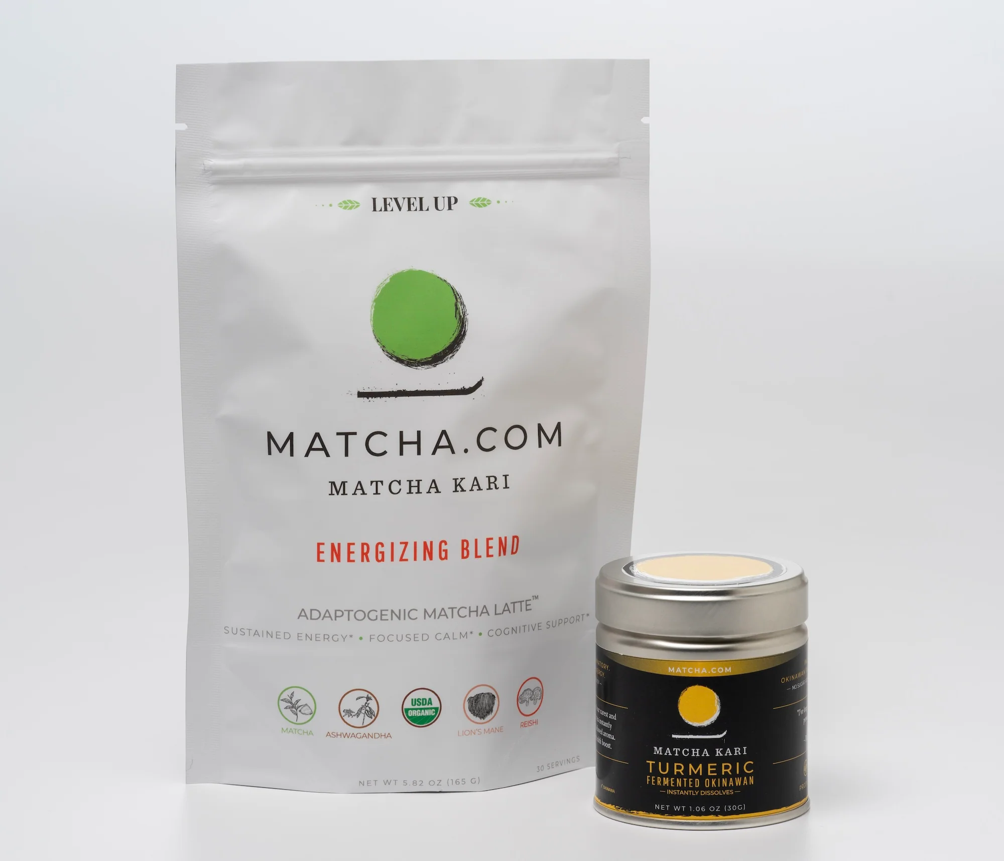 Adaptogen Wellness Bundle | Organic Matcha & Turmeric Tea